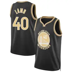 Anthony Lamb Golden State Warriors Men's Swingman Black Select Series Jersey - Gold