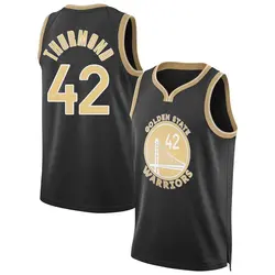 Nate Thurmond Golden State Warriors Men's Swingman Black Select Series Jersey - Gold