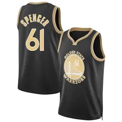 Pat Spencer Golden State Warriors Men's Swingman Black Select Series Jersey - Gold